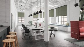 Rèm Vải Tự Động làm giảm mức tiêu thụ điện năng ở các tòa nhà văn phòng