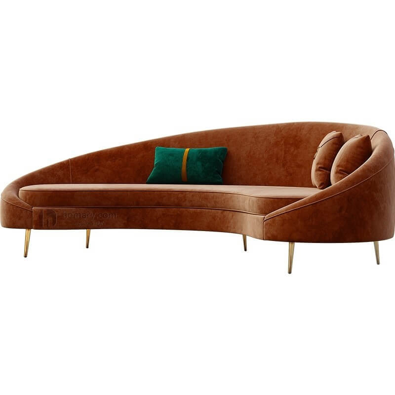 Sofa cao cấp bọc nhung 4