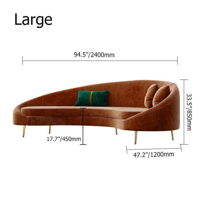 Sofa cao cấp bọc nhung 6
