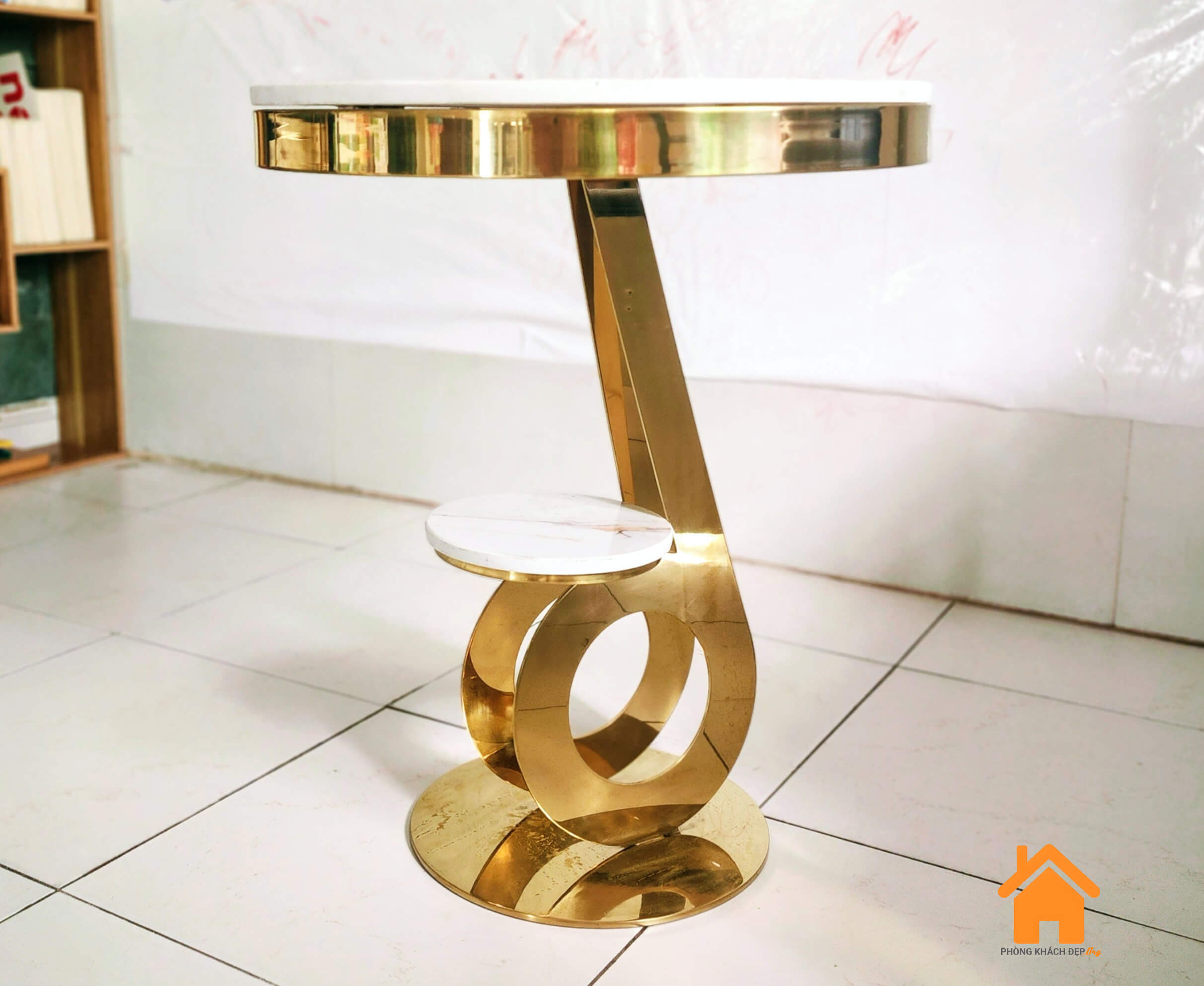 Bàn Trang Trí Mặt Đá Số 6 3