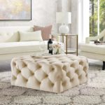 Ghế Đôn Sofa Bọc Nhung