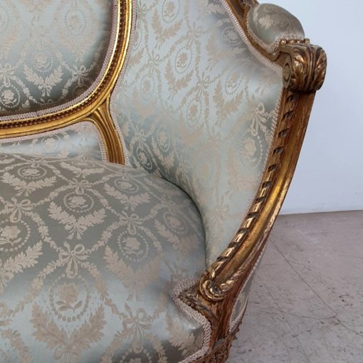 Ghế Sofa Louis XVI Bọc Nhung 9