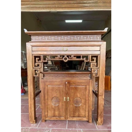 Bàn thờ gia tiên chung cư hiện đại 1