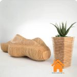 Ghế Băng Công Cộng- Ghế Băng Chờ Gỗ Lắp Ghép 1