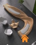 Ghế Băng Công Cộng- Ghế Băng Chờ Gỗ Lắp Ghép 22