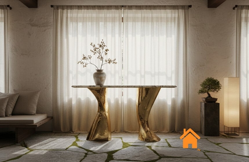 Bàn console biệt thự 5