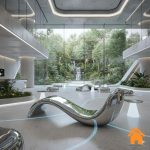 Ghế Sảnh Chờ Inox Nghệ Thuật Không Gian 2