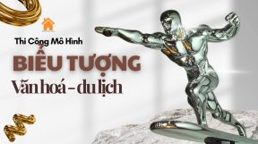 Thiết Kế – Thi Công INOX Mô Hình Biểu Tượng Văn Hoá, Du Lịch – NGHỆ THUẬT CƠ KHÍ