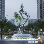 Mô hình biểu tượng trang trí cảnh quan đô thị nghệ thuật