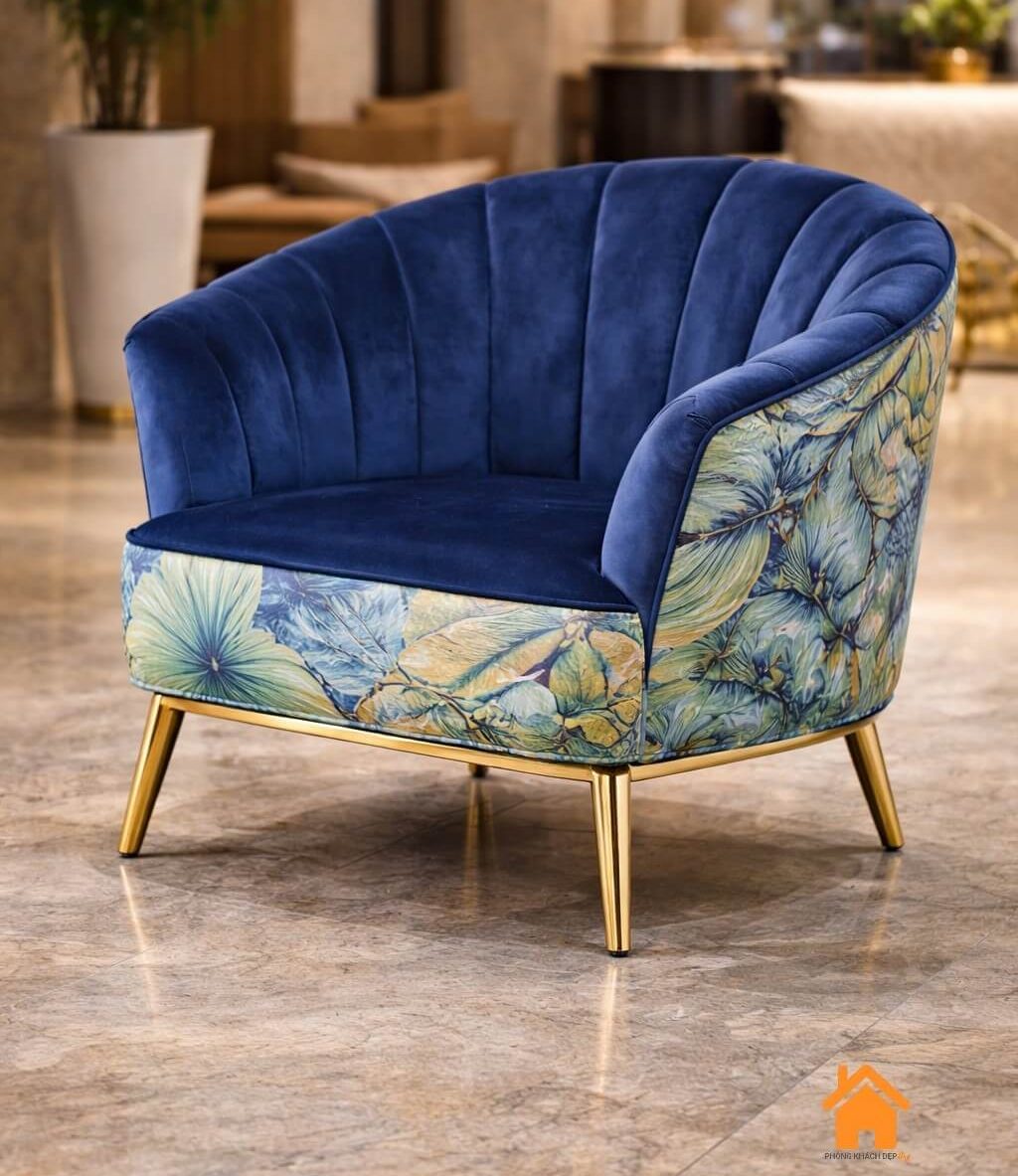Ghế Bành – Armchair Đẹp PKD 05 Ghế Ăn - Ghế Tựa - Ghế Văn Phòng Phòng Khách Đẹp Ghế Bành – Armchair Đẹp PKD 05 2