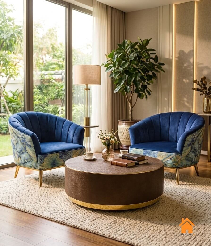 Ghế Bành – Armchair Đẹp PKD 05 3