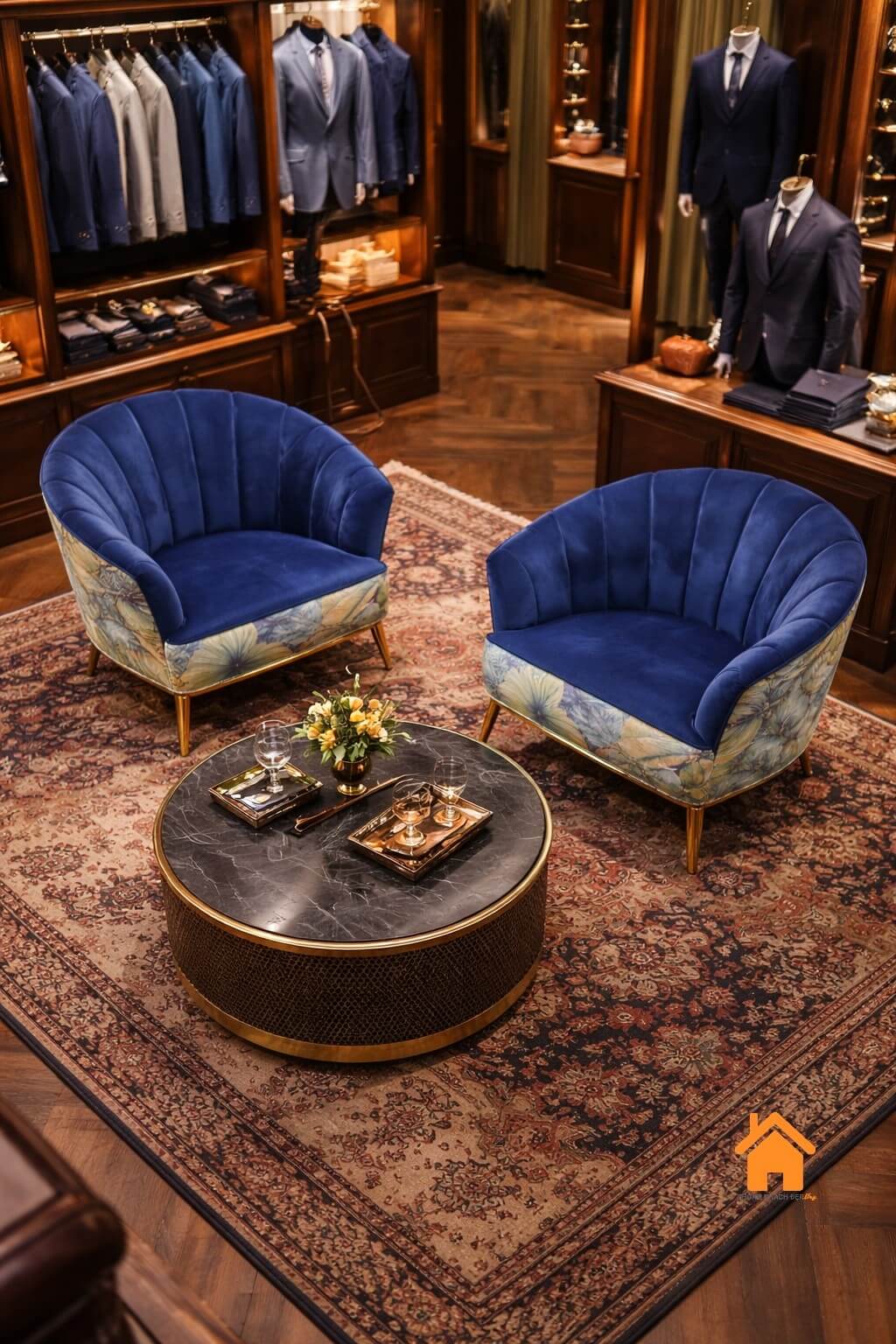 Ghế Bành – Armchair Đẹp PKD 05 5