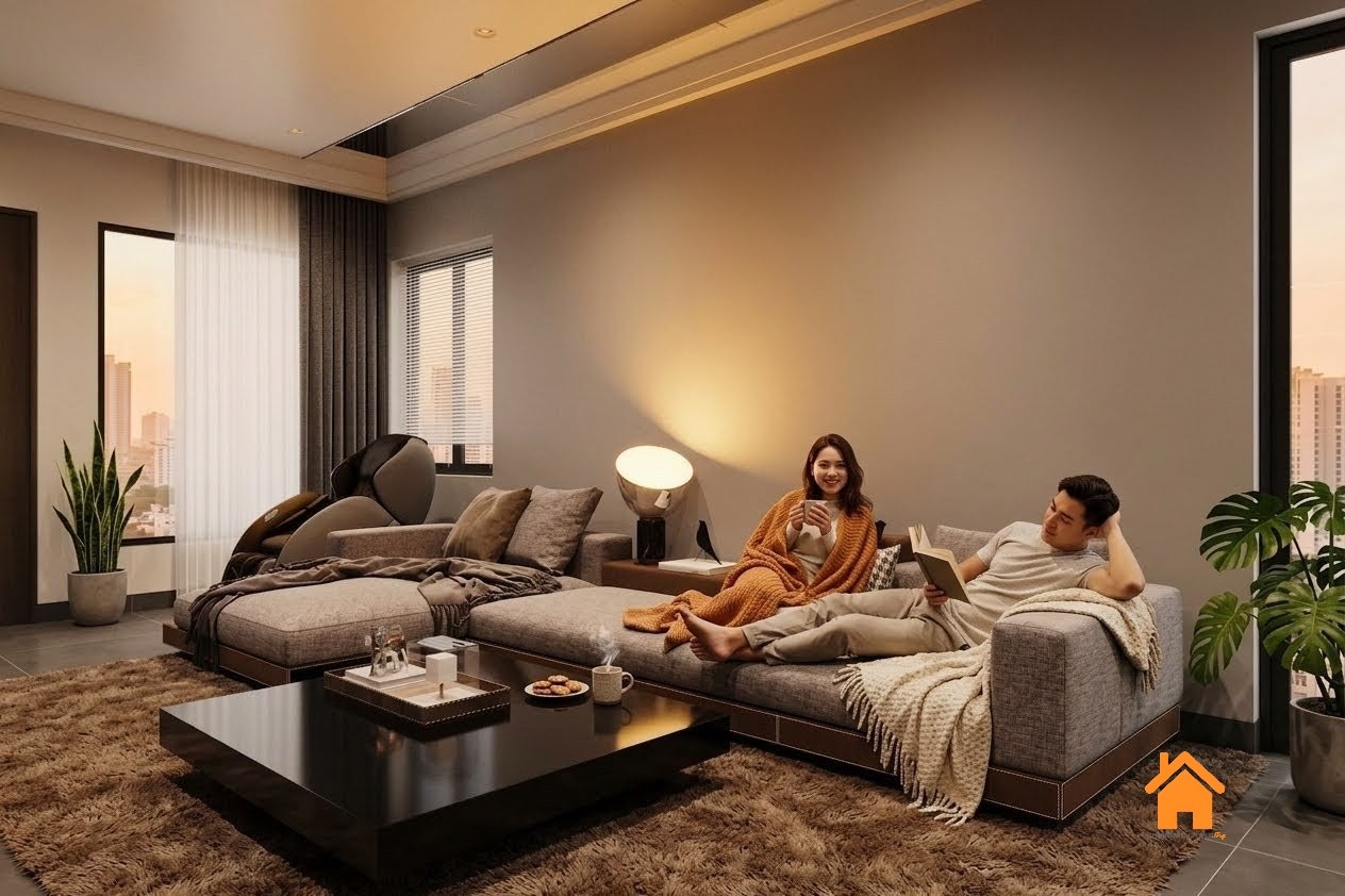 Ghế Sofa Theo Diện Tích Căn Hộ trên 100m² 6