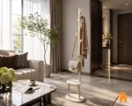 Cây Treo Đồ Kiêm Bàn Phụ Đá Tự Nhiên Luxury 2