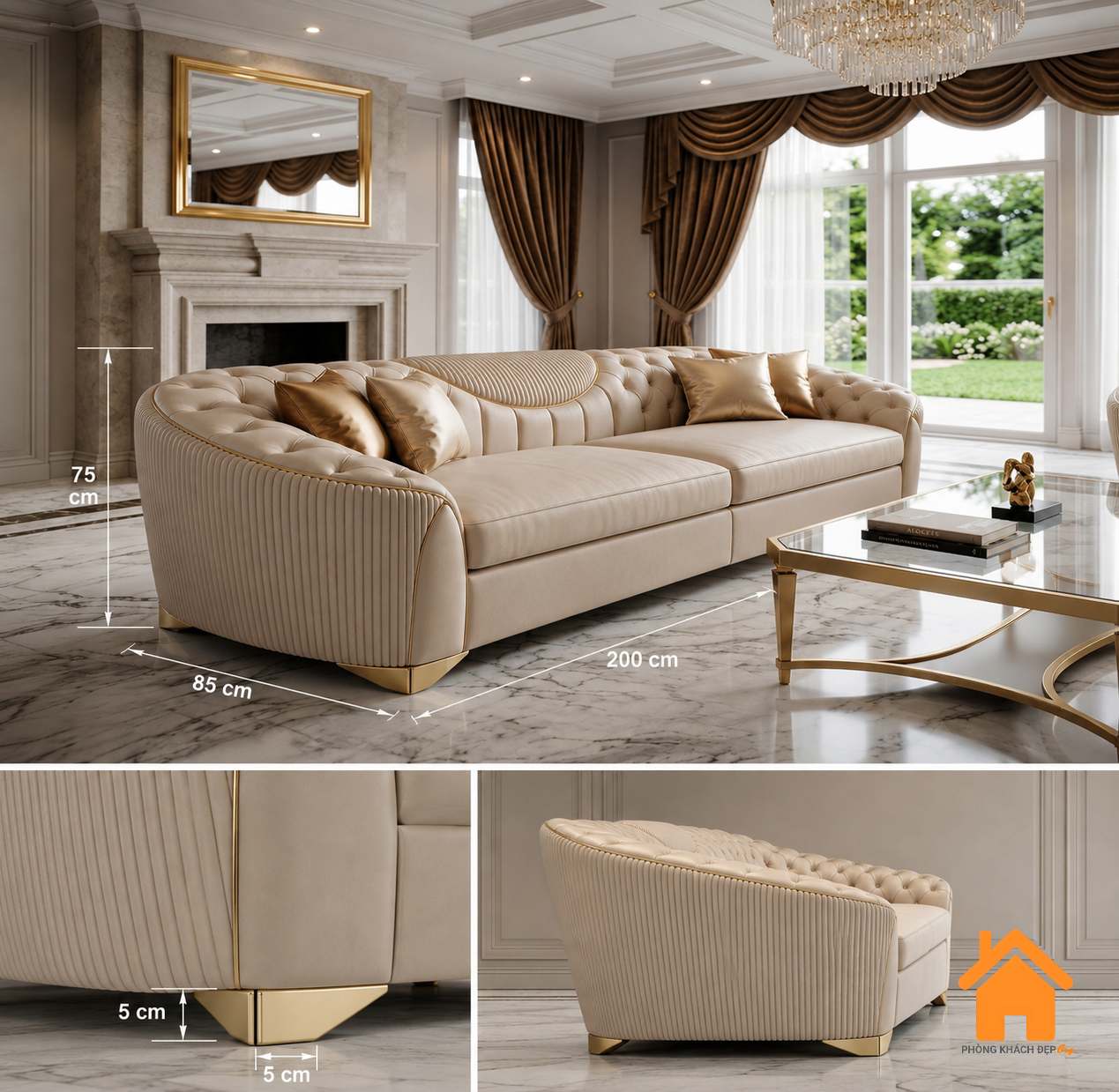 Ghế Sofa Cao Cấp PKD 20 6