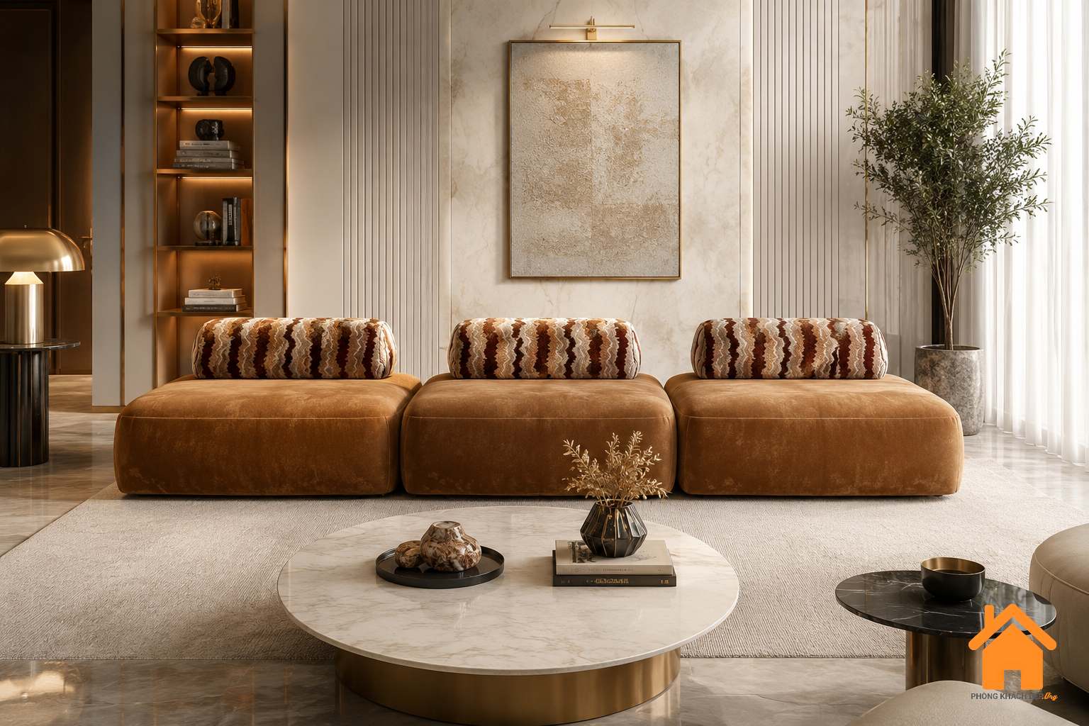 Ghế Sofa Module Tựa Rời Hiện Đại 5