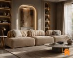 Ghế Sofa Module Tựa Rời Hiện Đại 7