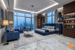 Giường Bọc Nệm Đầu Dài Hiện Đại PKD 01 1
