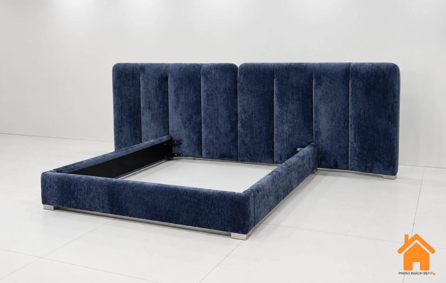Giường Bọc Nệm Đầu Dài Hiện Đại PKD 01 Giường Ngủ Phòng Khách Đẹp Giường Bọc Nệm Đầu Dài Hiện Đại PKD 01 16