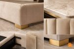 Giường Bọc Nệm Đầu Dài Hiện Đại PKD 01 6