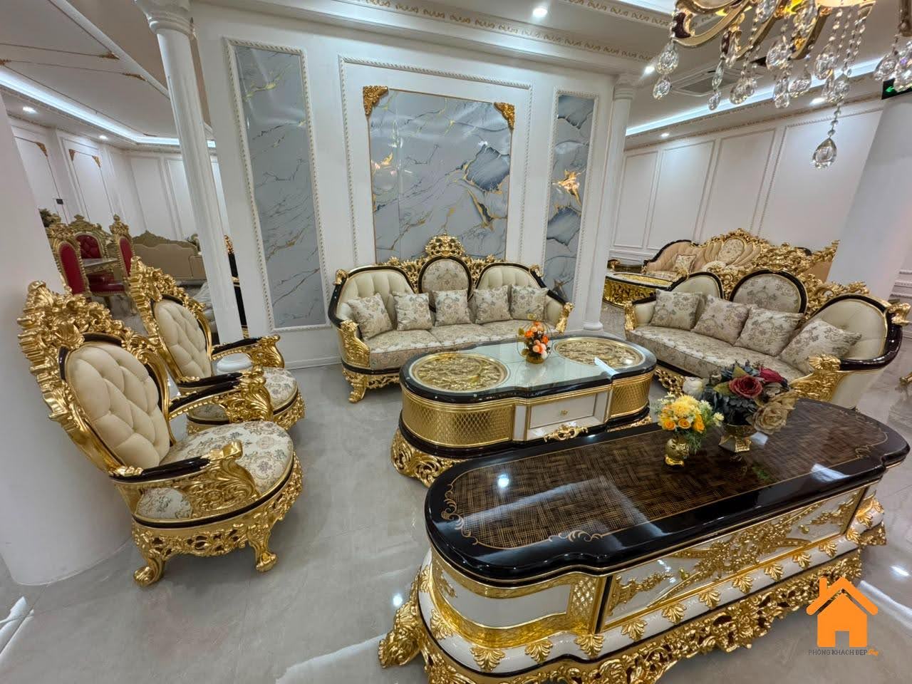 Sofa Tân Cổ Điển Biệt Thự 6