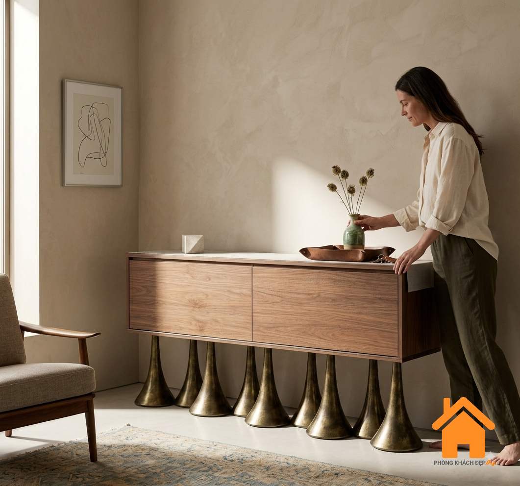 Tủ Trang Trí Gỗ PKD 18 11