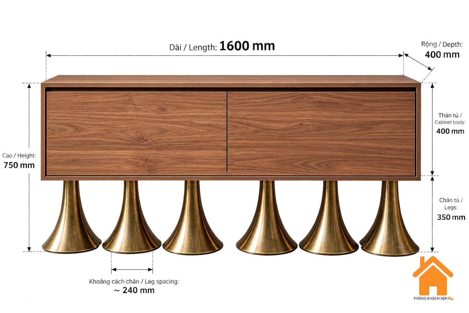 Tủ Trang Trí Gỗ PKD 18 5