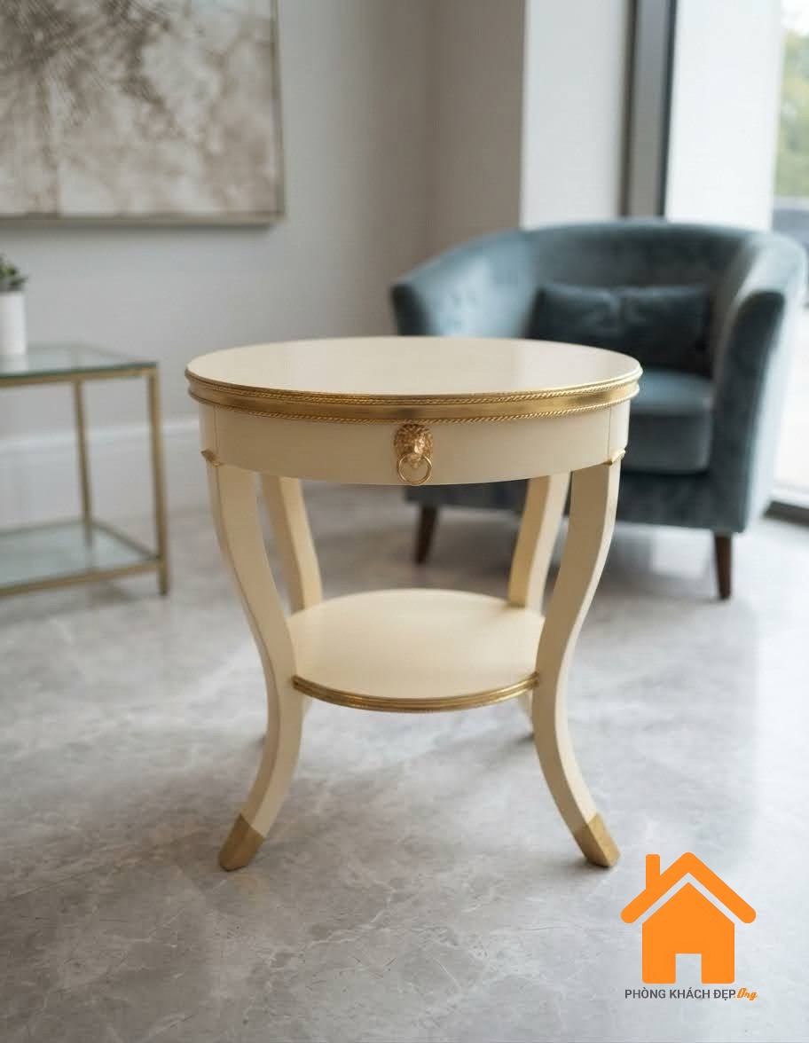 Bàn Trà Tròn Thanh Lịch 11