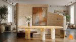 Bàn ăn Đá Tinh Thể Thạch Anh - Quartz Crystal Dining Table 12
