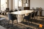 Bàn ăn Đá Tinh Thể Thạch Anh - Quartz Crystal Dining Table 4