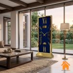 Đồng Hồ Đứng Trang Trí Hiện Đại - Đồng Hồ Cây Cao Cấp 13