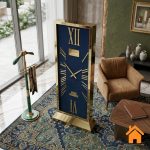 Đồng Hồ Đứng Trang Trí Hiện Đại - Đồng Hồ Cây Cao Cấp 5