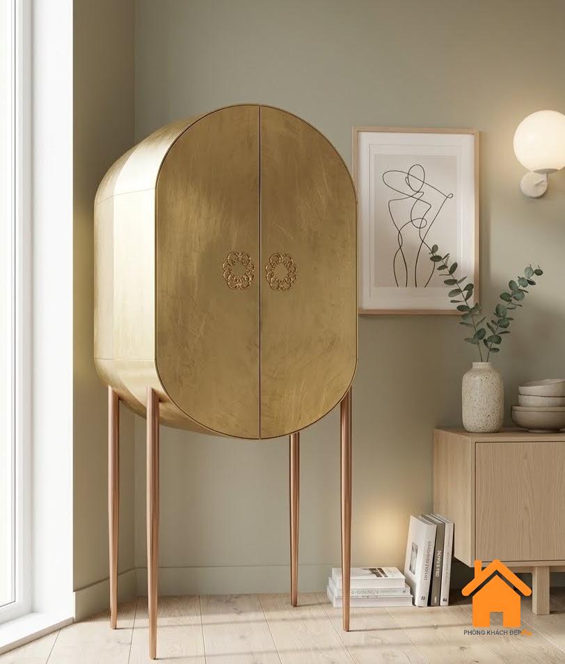 Tủ Trang Trí Vòm Cao Cấp 15